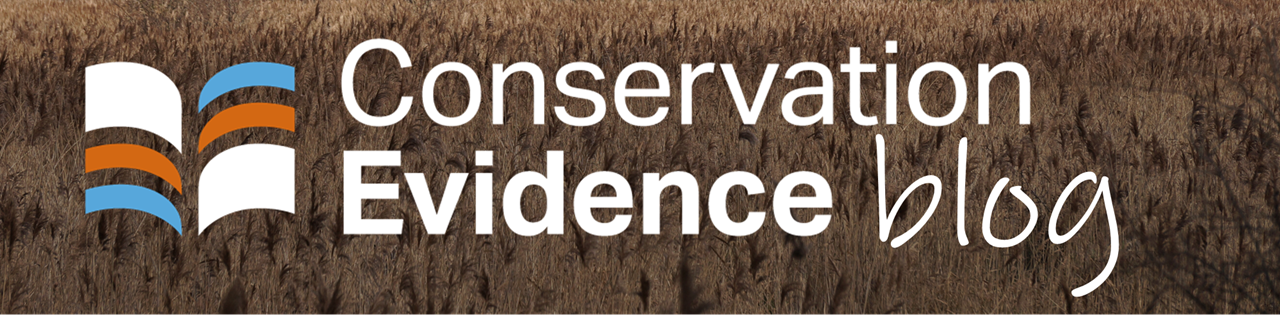 Blog About Conservation Evidence Blog About Conservation Evidence